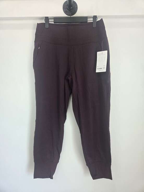 Athleta Pants - Athleta Venice Jogger Pant Plum Purple Rib Waist Athletic Pants NWT Large PETITE